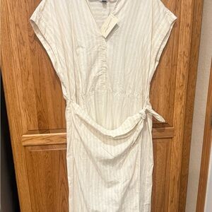 Universal Thread NWT Striped Shirt Dress Tie Waist XXL